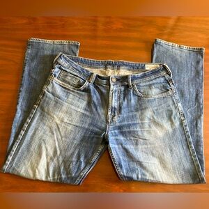 Men’s Buffalo 36/32 Faded Distressed Stretch Jeans